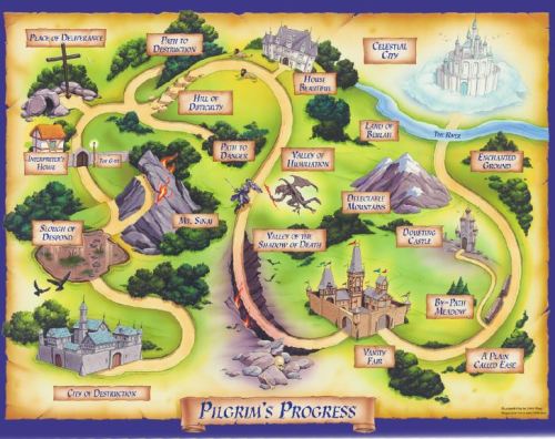 Pilgrim's Progress Map